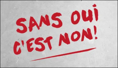 Embrasser quelqu'un contre son gré :