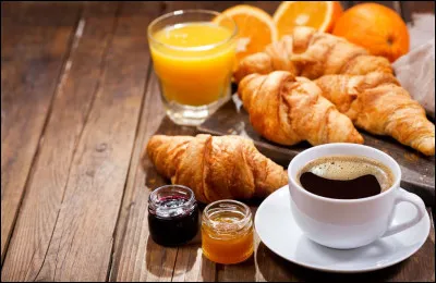 Que prends-tu au petit d&eacute;jeuner ?
