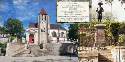 Dans ce village disparu en 1860, on peut voir l'un des deux derniers cimetières parisiens qui jouxte une église paroissiale. On peut voir la statue de Jean-Jacques Rousseau surmontant la tombe d'un mythomane, le père Magloire !
Où sommes-nous (1 réponse) ?