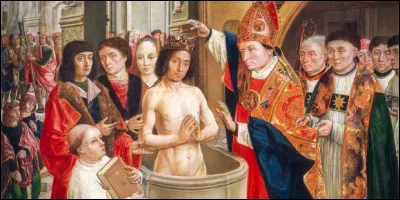 Quel est le nom du premier roi à se faire baptiser ?