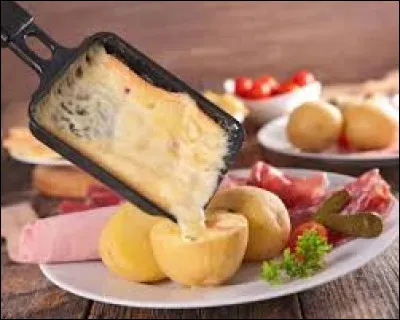 La raclette est une sp&eacute;cialit&eacute; ...
