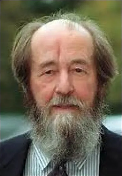 Qui est cet Alexandre, écrivain russe dissident du régime soviétique, prix Nobel de littérature en 1970, mort en 2002 ?