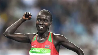 Cette athlète kényane, spécialiste des courses de fond, double championne du monde du 5 000 mètres et du 10 000 mètres, championne olympique sur le 5 000 mètres en 2016, c'est ... Cheruiyot.