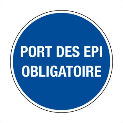 Lesquels de ces 2 accessoires ne sont pas un E.P.I. ?