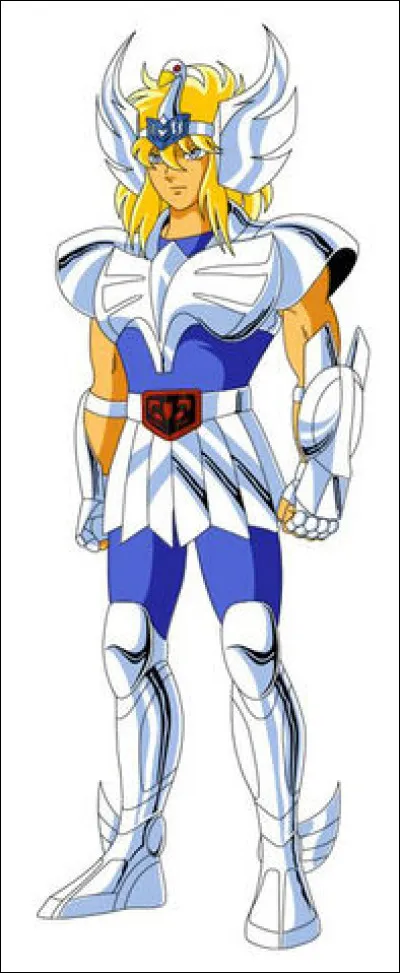 Un homme sibérien et japonais nommé Hyoga. Mais quelle est son armure ?