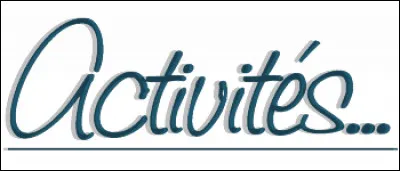 Quelle activité te plait le plus parmi ces réponses ?