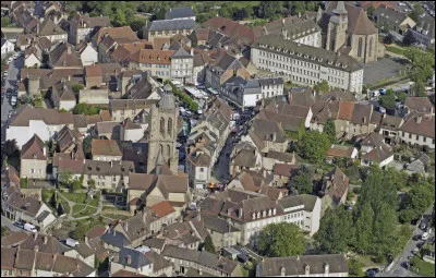 Petite ville située dans la haute vallée de la Creuse, au pied du plateau de Millevaches, berceau de l'industrie de la tapisserie :