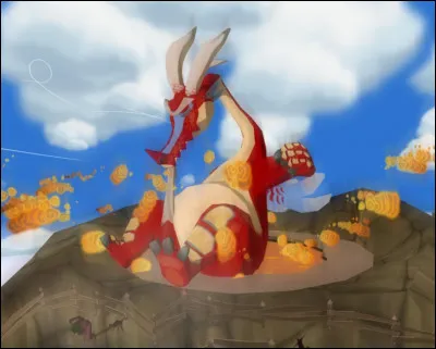 Pourquoi le dragon est dans un état pareil ?