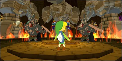 Dans l'opus de la saga Zelda "The Windwaker" le royaume d'Hyrule se trouve :