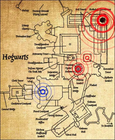La propagation est très rapide : de nouvelles zones sont contaminées. Par quel chemin faut-il passer pour se rendre à l'infirmerie, en venant de la serre ?