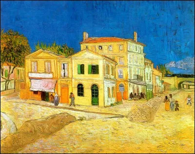 Van Gogh y a habité. Quel est le titre de la toile ?
