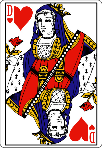 Dans un jeu de cartes, quel est le nom de la dame de cœur ?