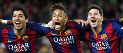 Combien de but la MSN (Messi/Suárez/Neymar ) a-t-elle inscrit lors de la saison 2014-2015 ?