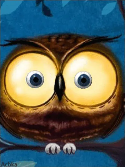 Comment se nomme l'auteur de la poésie "Le Hibou" ?