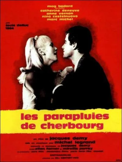 En quelle anne le film 'Les parapluies de Cherbourg' a-t-il obtenu la Palme d'Or au festival de Cannes ?