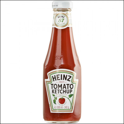 Lequel de ces ingrédients n'entre PAS dans la composition du ketchup