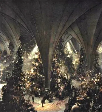 Dans "Harry Potter et les reliques de la mort - 2ème partie", quelles créatures diaboliques Harry voit-il dans la Salle sur Demande ?