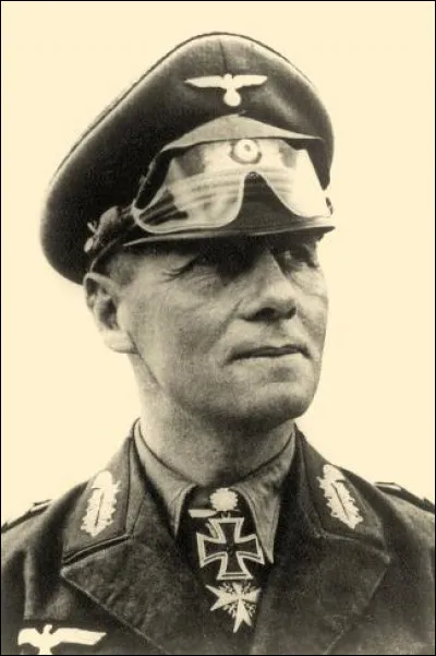 Qui est cet Erwin, général et maréchal allemand, commandant de l'Afrikakorps. Compromis dans l'attentant visant à tuer Hitler, il se suicide le 14 octobre 1944 ?