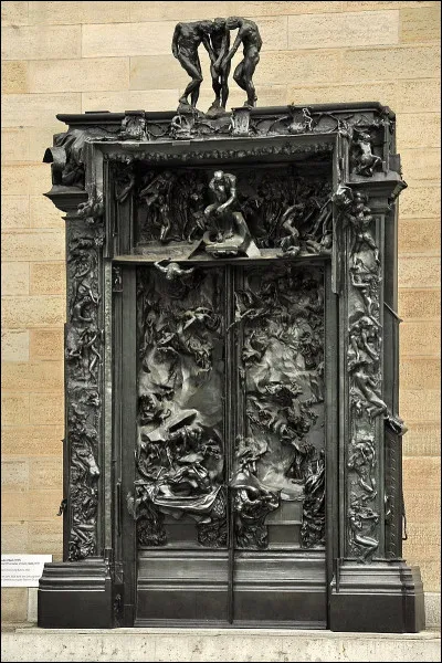 Qui a sculpté "La Porte de l'Enfer" ?