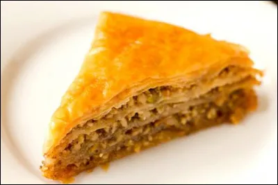 La baklava est un dessert...