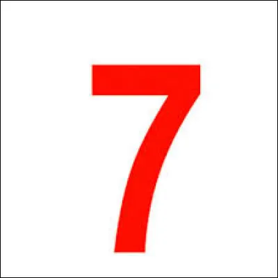 Comment se dit le chiffre 7 en espagnol ?