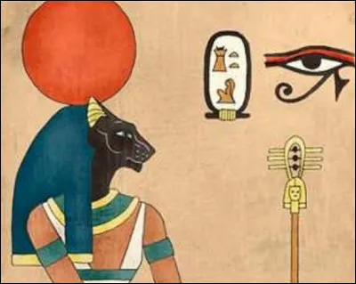 Quelle déesse de l'Égypte antique est représentée avec une tête de chat ?