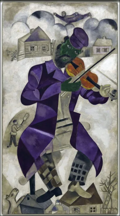 Où est exposé le tableau "Violoniste" ?