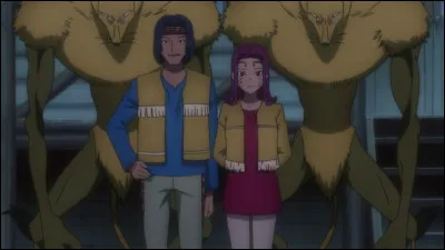 Est-ce-que le garçon et la fille sont des ratons-renards ?