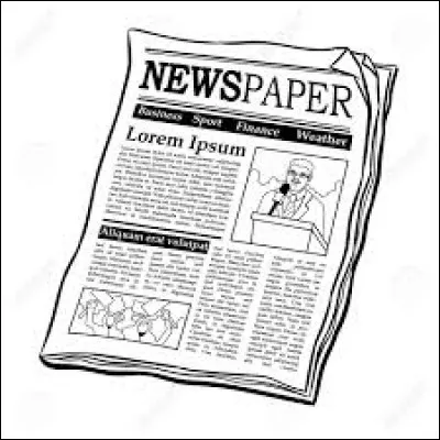 Le journal de la ville est le...