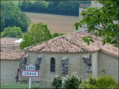 Village néo-aquitain, dans l'ancienne région Aquitaine, Coulx se situe dans le département ...