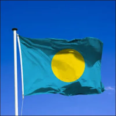 Son drapeau, un cercle jaune sur fond bleu, représente :