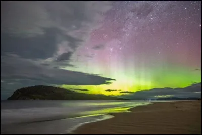 Si vous avez suffisamment de chance pour voir Aurora Australis, qu'avez-vous observé ?