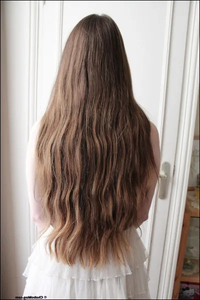 Tes cheveux, du point de vue de la coupe, sont...