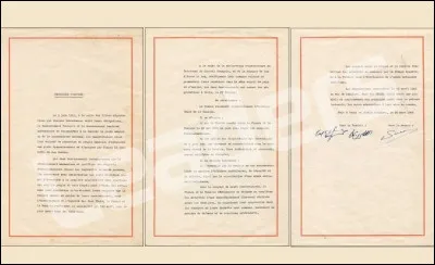 Quel-s document-s a ou ont été signés le 8 juin 1883 entre le gouvernement français et le bey de Tunis afin de réduire les pouvoirs de ce dernier ?