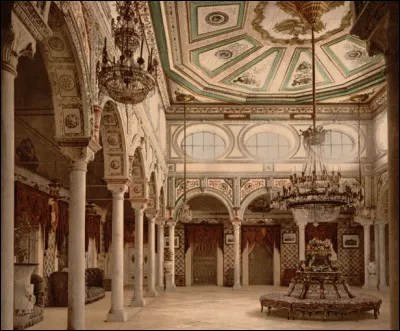 A quel ministre mamelouk et garde des Sceaux, exécuté en 1867, Sadok Bey confisque-t-il le palais de Ksar Said ?