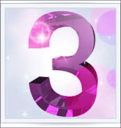 Comment dit-on 3 en anglais ?