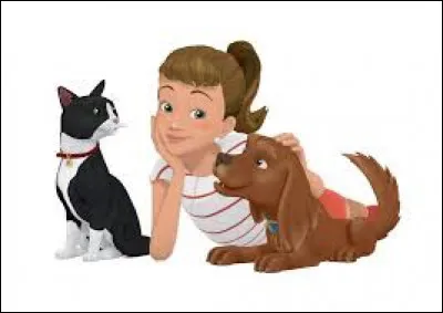 Comment s'appelle le chien de Martine ?