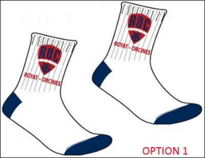 Quel est le tarif de la paire de socquettes dans la boutique du club ?