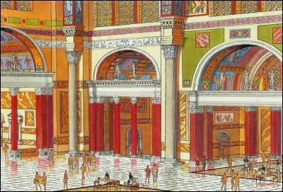 A l'époque impériale les thermes, grands établissements de bains, se multiplient à Rome et dans les provinces. Quel service ne trouvait on pas dans ces thermes ?