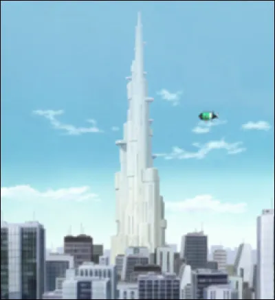 Quelle taille fait la Grande Tour Céleste : Heavens Arena ?