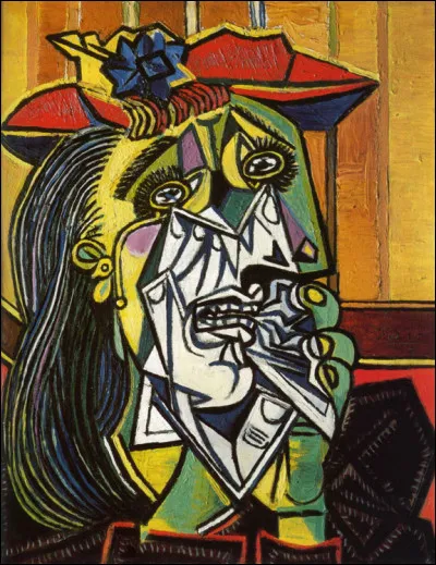 La peinture à huile sur toile, "La Femme qui pleure" de Pablo Picasso, représente en fait le portrait de Dora Maar. Mais de qui s'agit-il ?
