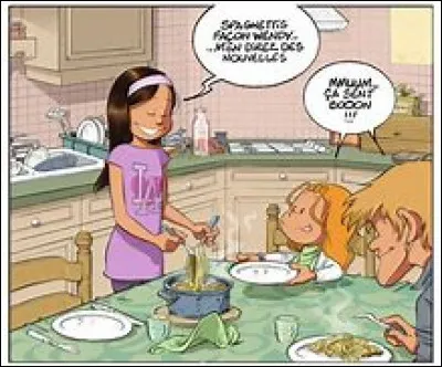 Comment s'appelle le petit ami de Wendy ?