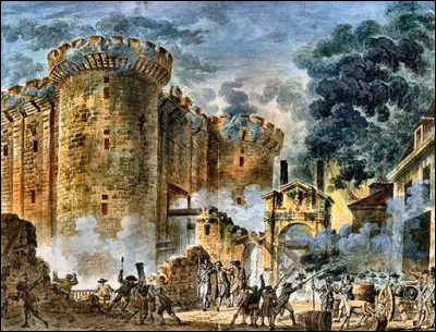 En quelle année eut lieu la prise de la bastille ?
