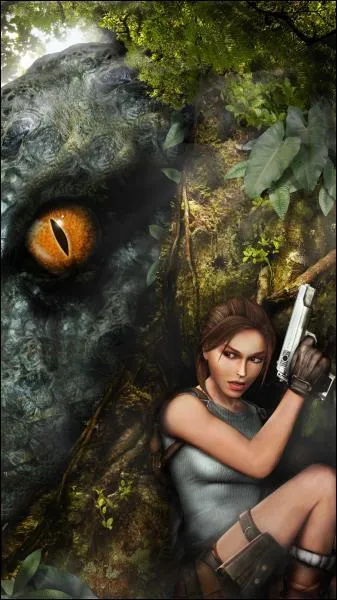 Quelle est cette crature derrire Lara ?