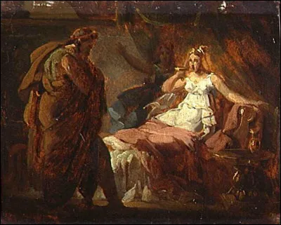 Sophonisbe, reine carthaginoise, épouse du roi numide Syphax, s'empoisonna préférant la mort au déshonneur de...