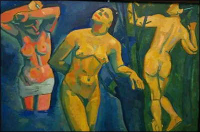 "Baigneuses" (1907) est une uvre de :