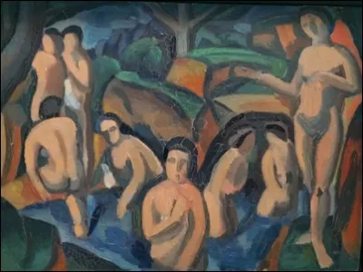 "Baigneuses" (1908) est une uvre de :