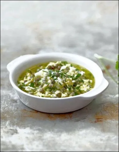 Quel ingrédient choisiriez-vous pour une base de sauce gribiche ?