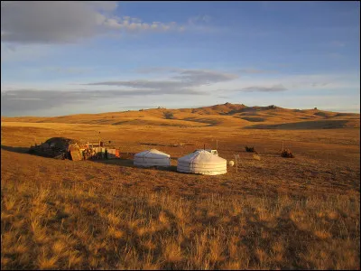 Comment s'appelle une région de prairies sèches et plates sans arbres et avec un climat froid comme en Mongolie ?