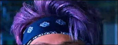 Dans quelle clip vidéo peut-on voir RM avec des cheveux violets flash ?